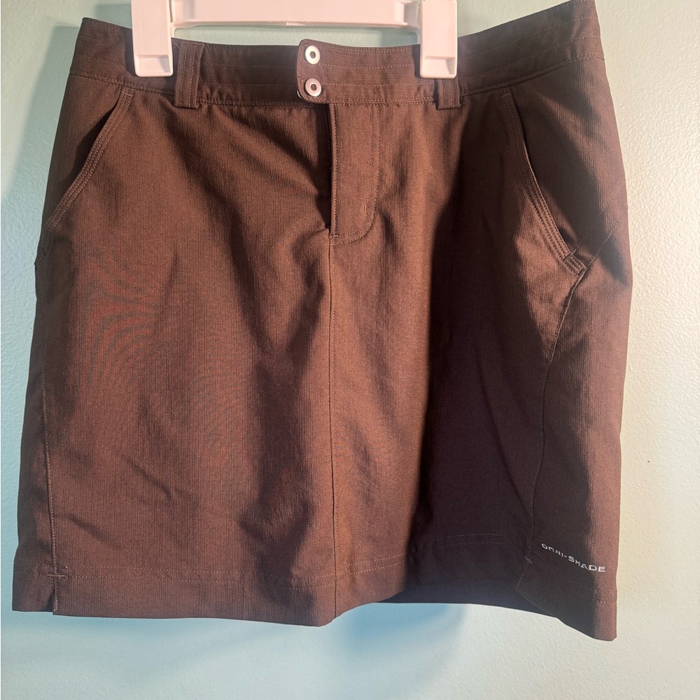 Women’s Columbia, skorts , size 6 , Omni-shade, packable .